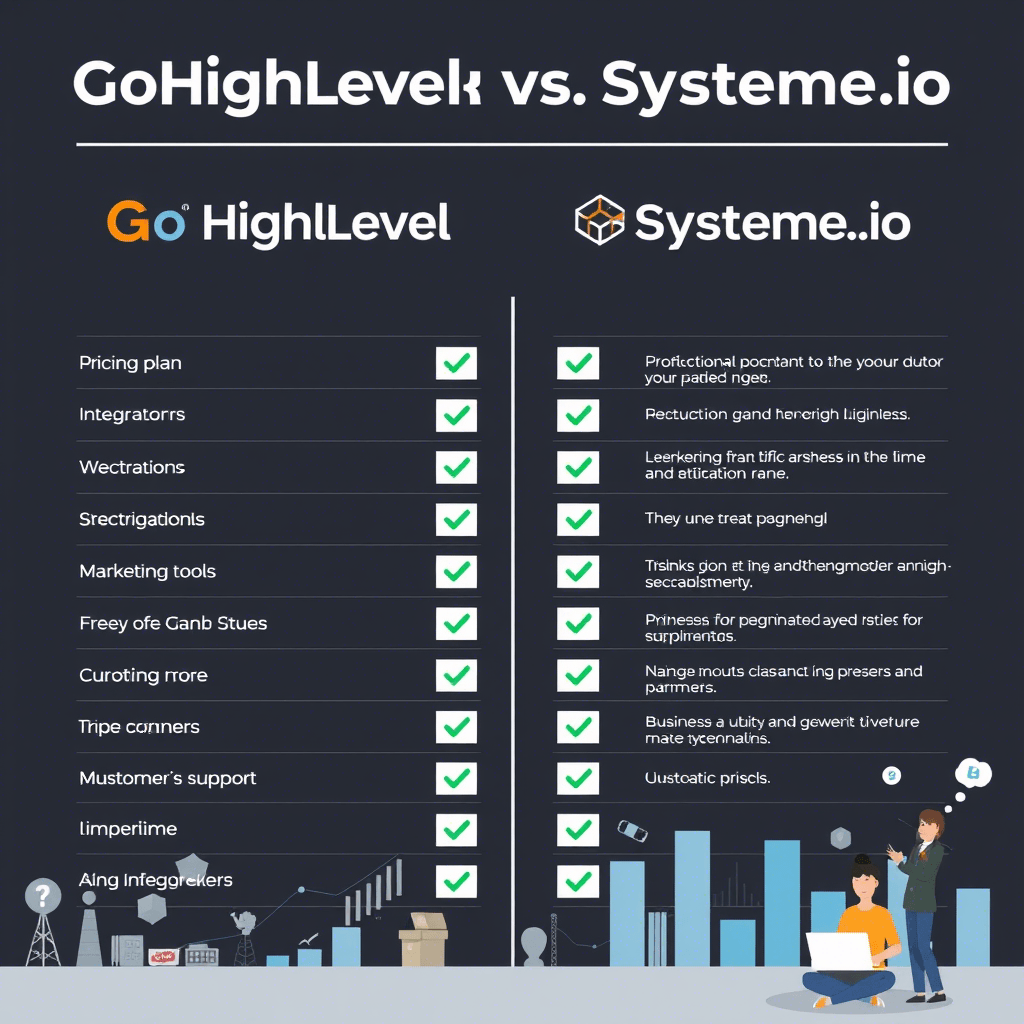 GoHighLevel vs Systeme.io